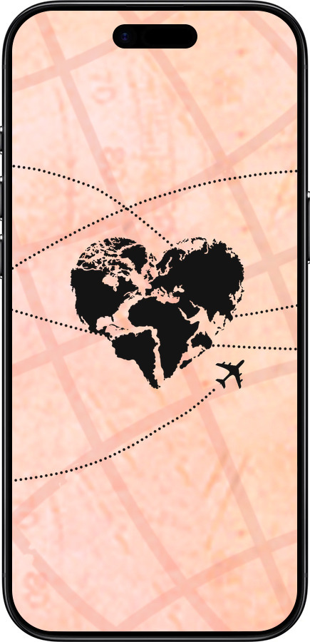 Силиконовый чехол Путешествуй для Apple iPhone 17 AIR - 4607u-4032 изображение 