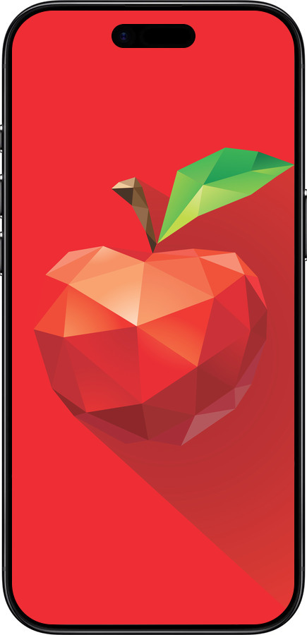 Силиконовый чехол Яблоко для Apple iPhone 17 AIR - 4696u-4032 изображение 