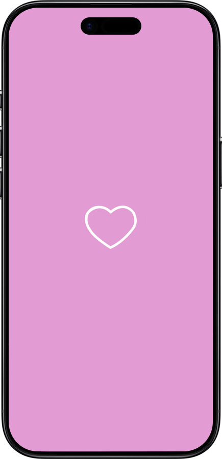 Силиконовый чехол Сердце 2 для Apple iPhone 17 AIR - 4863u-4032 изображение 