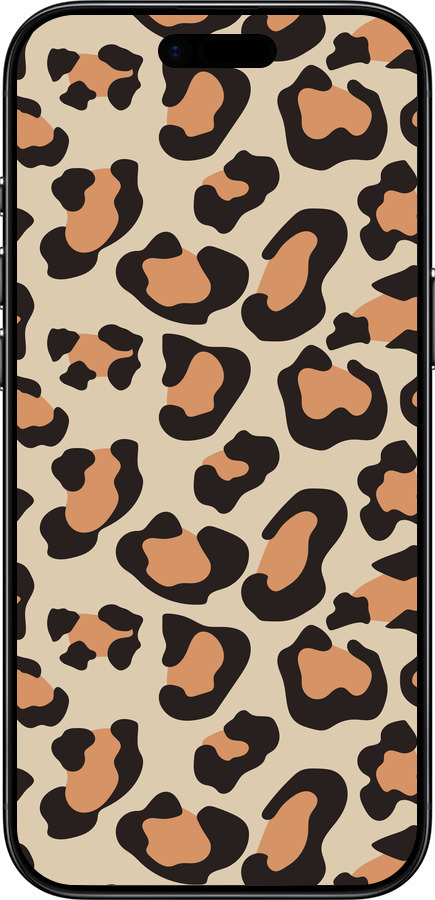 Силіконовий чехол Плями леопарду v2 для Apple iPhone 17 AIR - 5496u-4032 изображение 