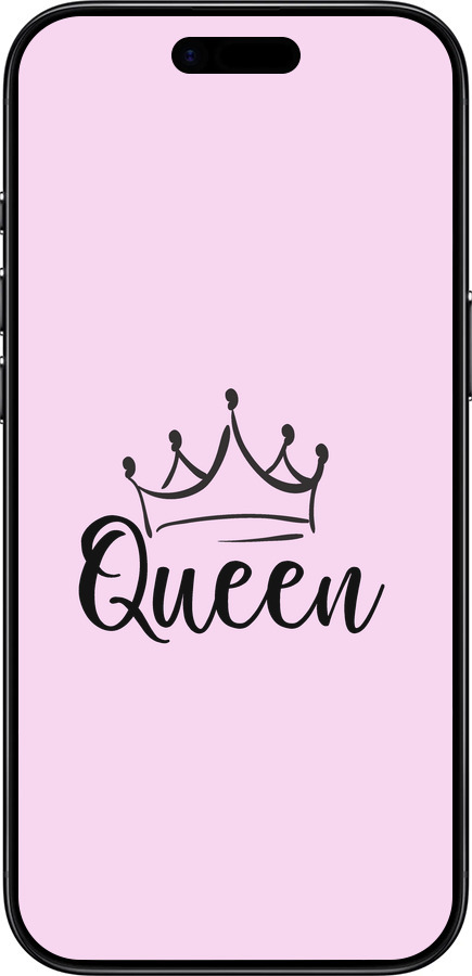 Силиконовый чехол Queen & King для неё для Apple iPhone 17 AIR - 5520u-4032 изображение 