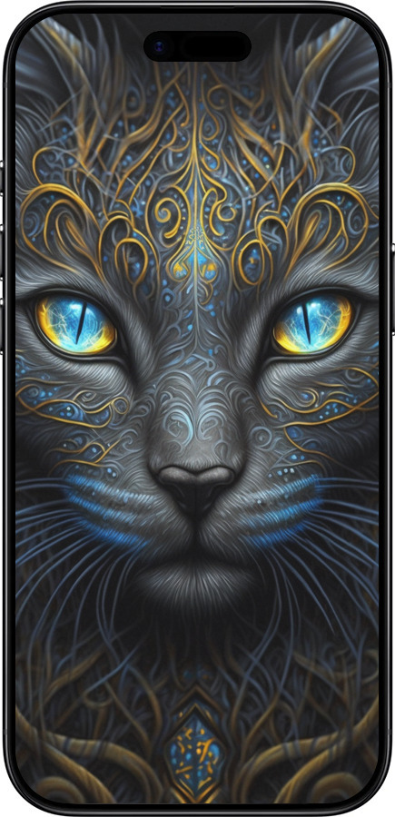 Силиконовый чехол Кошка для Apple iPhone 17 AIR - 5548u-4032 изображение 