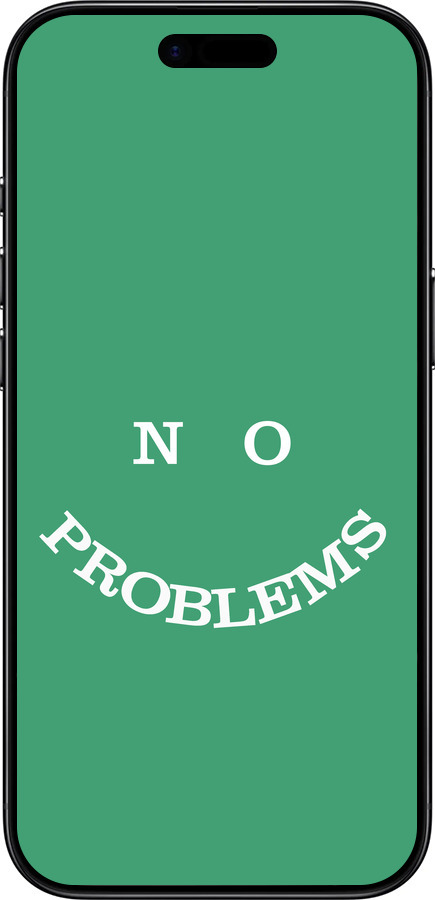 Силиконовый чехол No Problems для Apple iPhone 17 AIR - 5573u-4032 изображение 