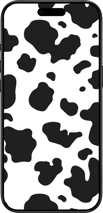 Силиконовый чехол Шкура коровы для Apple iPhone 17 AIR - 5576u-4032 изображение 