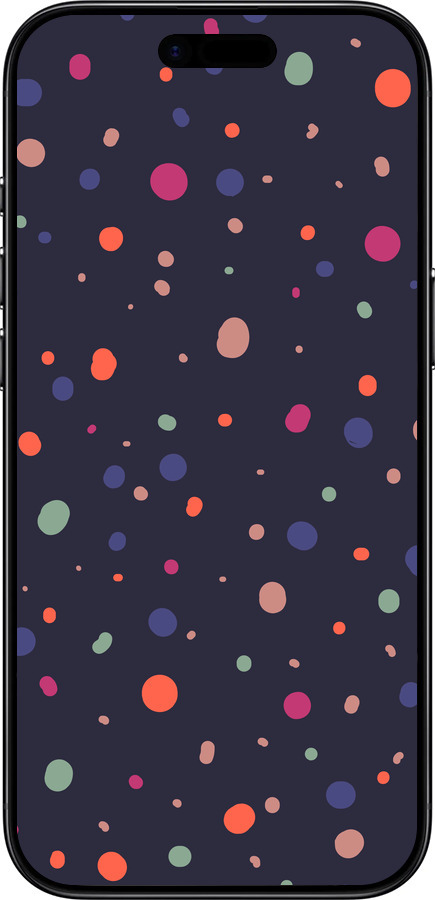 Силиконовый чехол Горошек v2 для Apple iPhone 17 AIR - 5599u-4032 изображение 