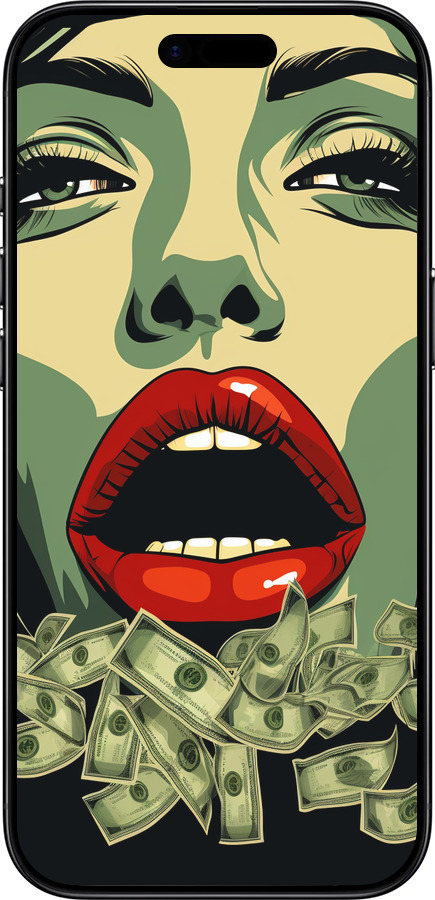 Силіконовий чехол Великі гроші 2 для Apple iPhone 17 AIR - 5668u-4032 изображение 