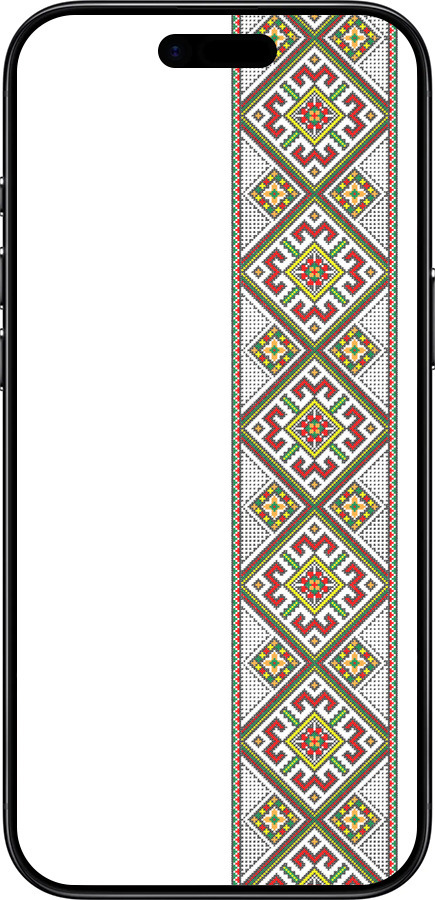 Силиконовый чехол Вышиванка 8 для Apple iPhone 17 AIR - 574u-4032 изображение 