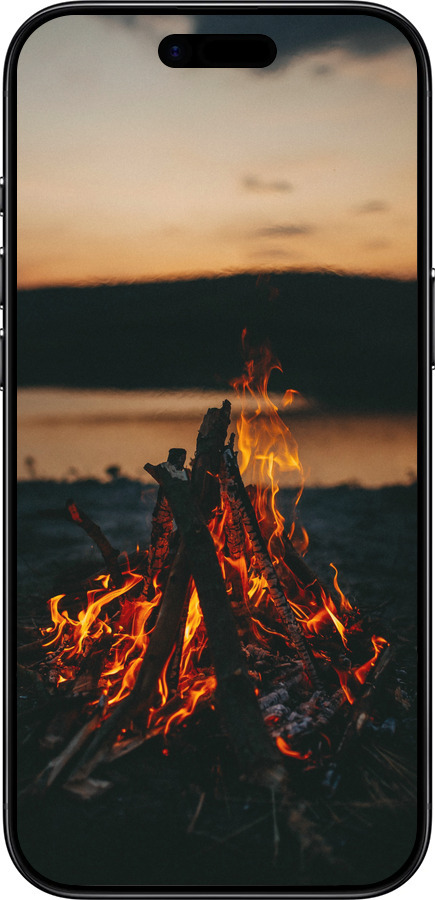 Силиконовый чехол Огонь для Apple iPhone 17 AIR - 6021u-4032 изображение 