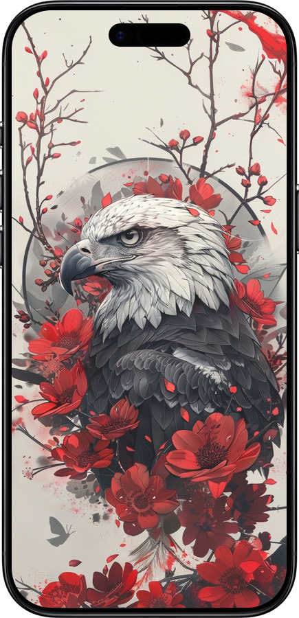 Силиконовый чехол Рубиновый орел для Apple iPhone 17 AIR - 6103u-4032 изображение 