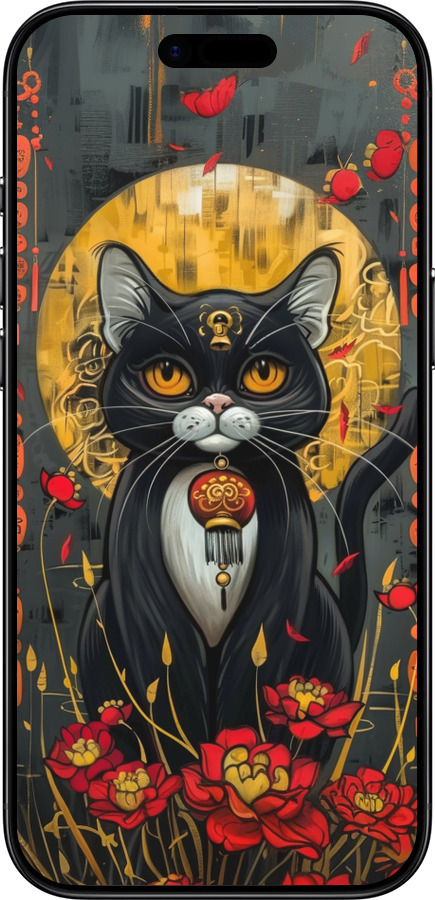 Силиконовый чехол China Cat для Apple iPhone 17 AIR - 6134u-4032 изображение 