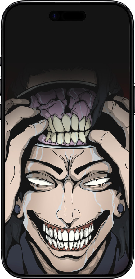 Силиконовый чехол Магическая Битва Kenjaku для Apple iPhone 17 AIR - 6151u-4032 изображение 