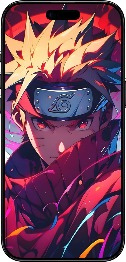 Силиконовый чехол Наруто для Apple iPhone 17 AIR - 6274u-4032 изображение 