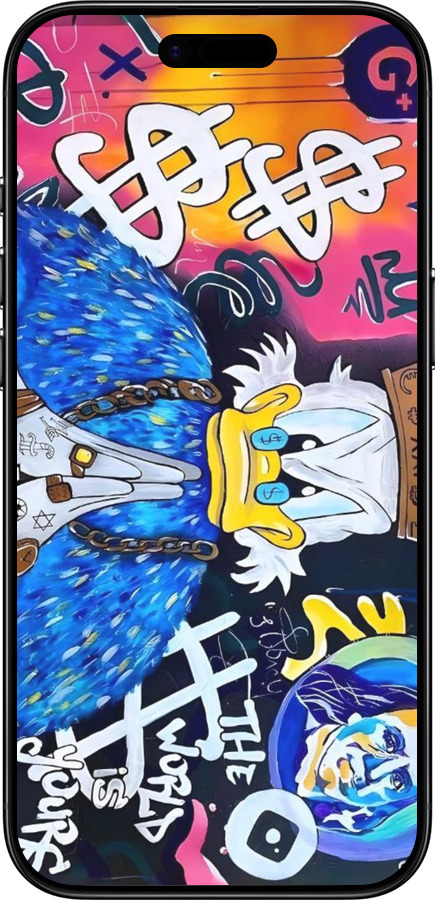 Силиконовый чехол Скрудж 2 для Apple iPhone 17 AIR - 6285u-4032 изображение 