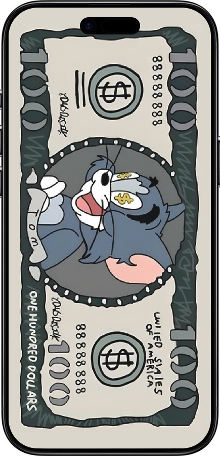 Силиконовый чехол Том и джерри для Apple iPhone 17 AIR - 6291u-4032 изображение 