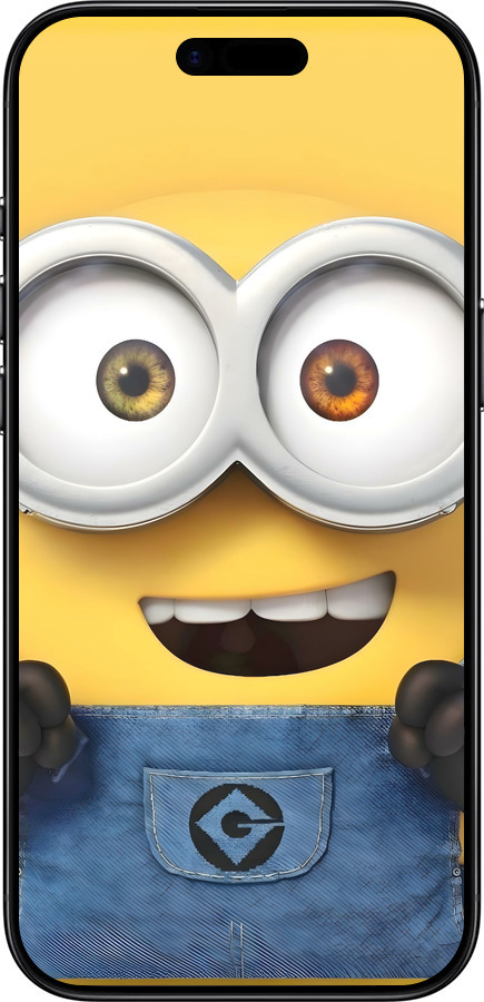 Силиконовый чехол Миньон для Apple iPhone 17 AIR - 6389u-4032 изображение 