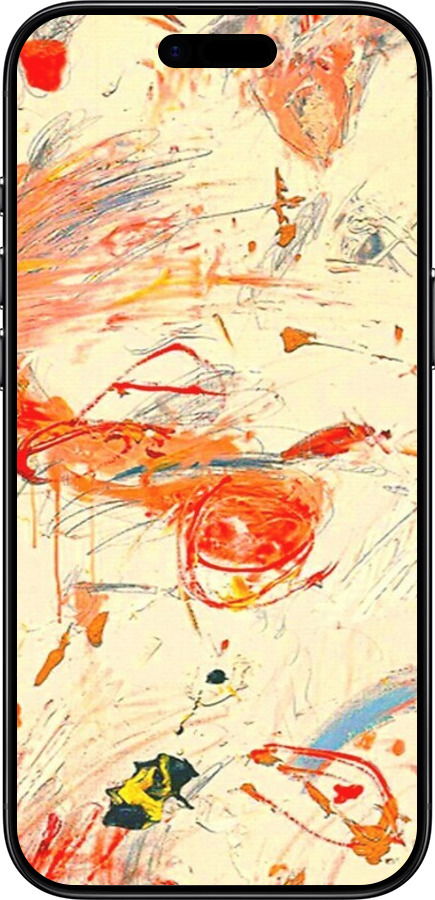 Силиконовый чехол Динамичная картина с хаотичными мазками для Apple iPhone 17 AIR - 6540u-4032 изображение 