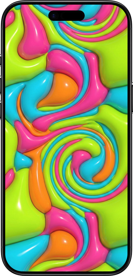 Силиконовый чехол Y2K Jelly Dream для Apple iPhone 17 AIR - 6780u-4032 изображение 