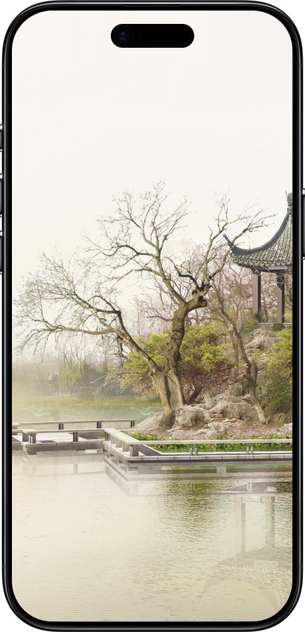 Силиконовый чехол Японский пейзаж для Apple iPhone 17 AIR - 776u-4032 изображение 