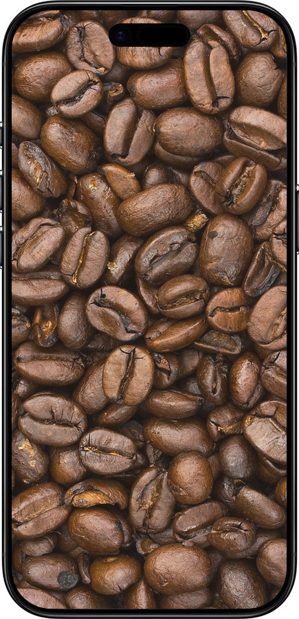 Силиконовый чехол Зёрна кофе для Apple iPhone 17 AIR - 783u-4032 изображение 