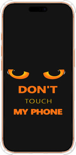 Силикон с усиленными углами чехол Don't touch the phone для Apple iPhone 17 PRO MAX - 4261sp-4029 изображение 