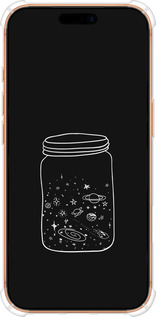 Силикон с усиленными углами чехол Космос в банке для Apple iPhone 17 PRO MAX - 4297sp-4029 изображение 