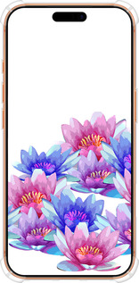 Силикон с усиленными углами чехол Лотос для Apple iPhone 17 PRO MAX - 4862sp-4029 изображение 