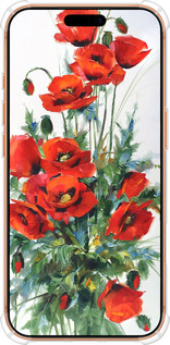 Силикон с усиленными углами чехол Маки для Apple iPhone 17 PRO MAX - 523sp-4029 изображение 