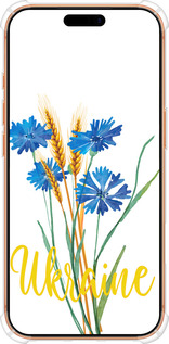 Силикон с усиленными углами чехол Ukraine v2 для Apple iPhone 17 PRO MAX - 5445sp-4029 изображение 