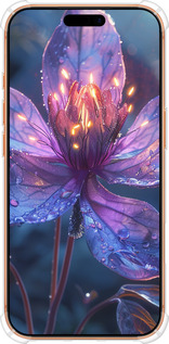 Силикон с усиленными углами чехол Магический цветок для Apple iPhone 17 PRO MAX - 6038sp-4029 изображение 