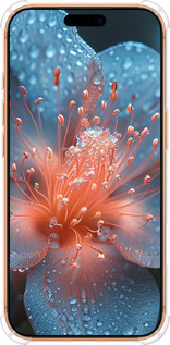 Силикон с усиленными углами чехол Роса на цветке для Apple iPhone 17 PRO MAX - 6039sp-4029 изображение 