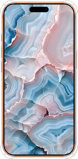 Силикон с усиленными углами чехол Мрамор для Apple iPhone 17 PRO MAX - 6306sp-4029 изображение 