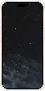 Силикон с усиленными углами чехол Ночное небо для Apple iPhone 17 PRO MAX - 6451sp-4029 изображение 