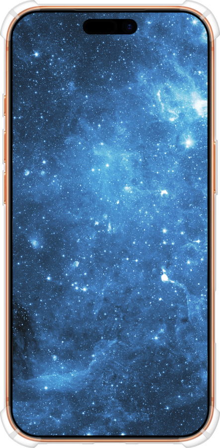 Силикон с усиленными углами чехол Звёздное небо для Apple iPhone 17 PRO MAX - 167sp-4029 изображение 