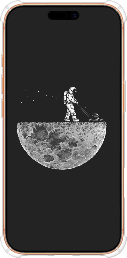 Силикон с усиленными углами чехол Moon in dark для Apple iPhone 17 PRO MAX - 4176sp-4029 изображение 