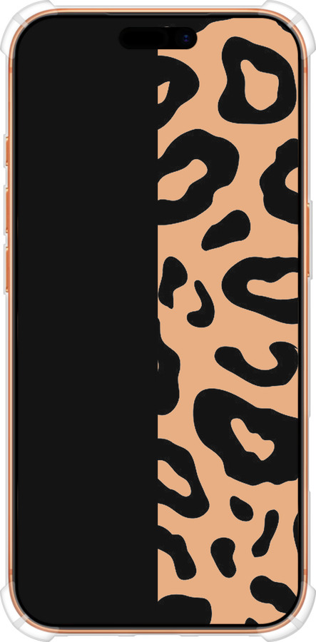 Силикон с усиленными углами чехол Пятна леопарда для Apple iPhone 17 PRO MAX - 4269sp-4029 изображение 