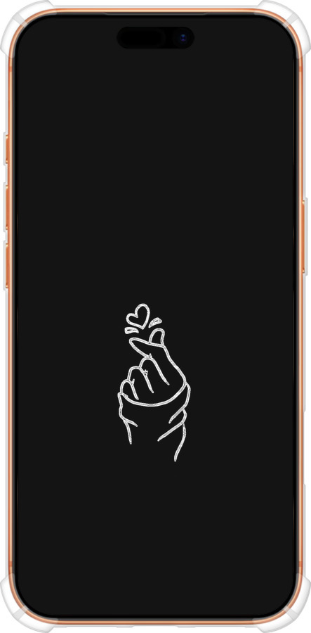 Силикон с усиленными углами чехол Love You для Apple iPhone 17 PRO MAX - 4298sp-4029 изображение 