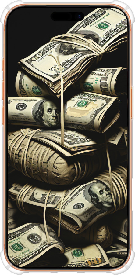 Силикон с усиленными углами чехол Big money для Apple iPhone 17 PRO MAX - 5666sp-4029 изображение 