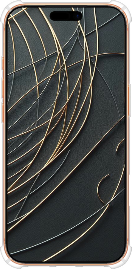 Силикон с усиленными углами чехол Связь между мирами для Apple iPhone 17 PRO MAX - 5837sp-4029 изображение 