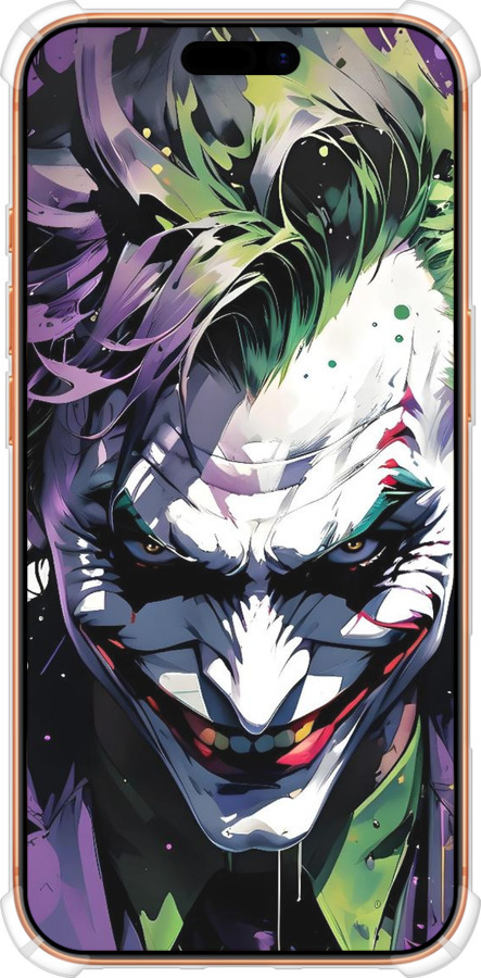 Силикон с усиленными углами чехол Джокер для Apple iPhone 17 PRO MAX - 6289sp-4029 изображение 