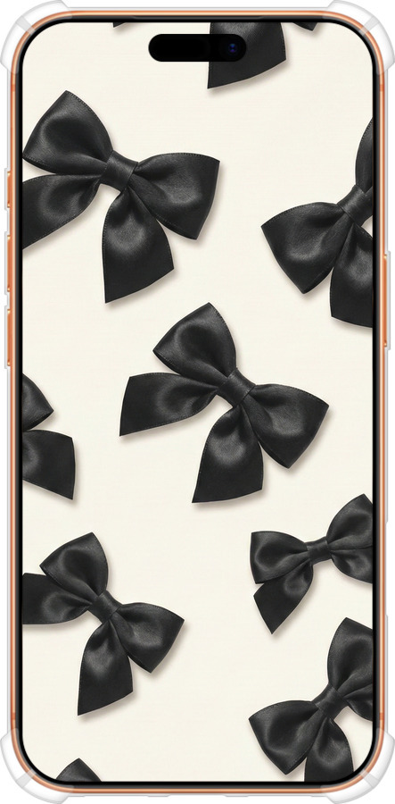 Силикон с усиленными углами чехол Dark Coquette для Apple iPhone 17 PRO MAX - 6765sp-4029 изображение 