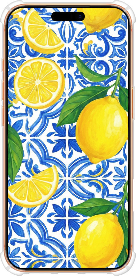 Силикон с усиленными углами чехол Grocery Girl Italian Summer для Apple iPhone 17 PRO MAX - 6766sp-4029 изображение 