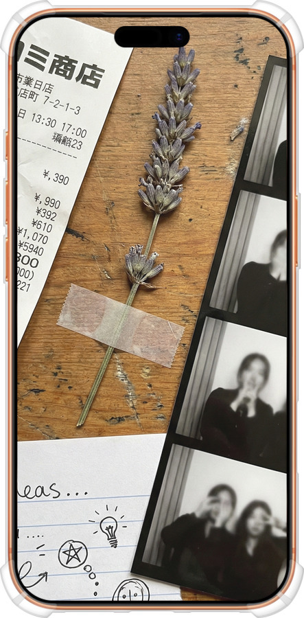 Силикон с усиленными углами чехол Aesthetic Scrapbook Collage для Apple iPhone 17 PRO MAX - 6773sp-4029 изображение 