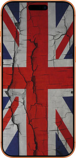 Силиконовый чехол Флаг Великобритании 2 для Apple iPhone 17 PRO MAX - 387u-4029 изображение 