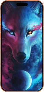 Силиконовый чехол Арт-волк для Apple iPhone 17 PRO MAX - 3999u-4029 изображение 