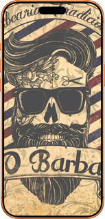 Силиконовый чехол Barber Shop для Apple iPhone 17 PRO MAX - 4097u-4029 изображение 