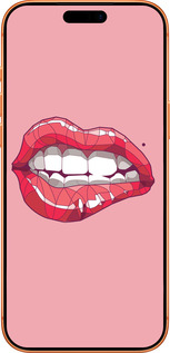 Силіконовий чехол Sexy lips для Apple iPhone 17 PRO MAX - 4174u-4029 изображение 