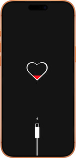 Силиконовый чехол Подзарядка сердца для Apple iPhone 17 PRO MAX - 4274u-4029 изображение 