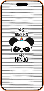 Силиконовый чехол Ниндзя для Apple iPhone 17 PRO MAX - 4281u-4029 изображение 