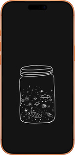 Силиконовый чехол Космос в банке для Apple iPhone 17 PRO MAX - 4297u-4029 изображение 