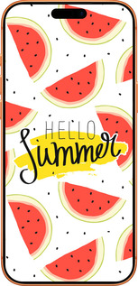 Силиконовый чехол Hello Summer для Apple iPhone 17 PRO MAX - 4356u-4029 изображение 